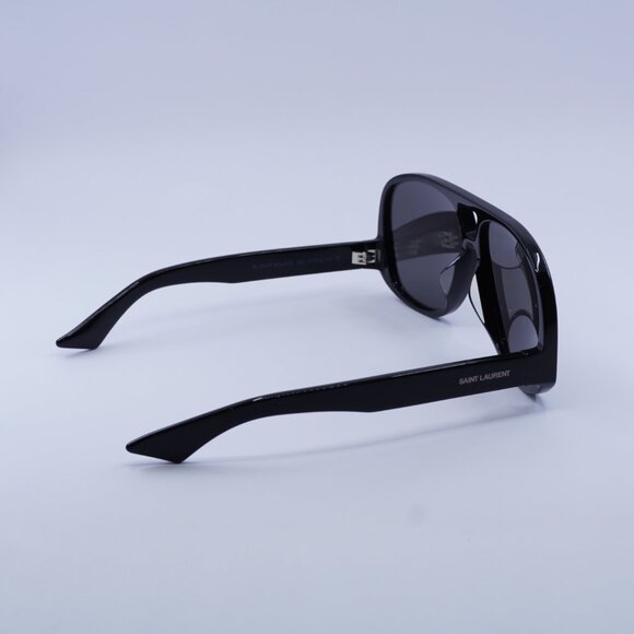 🕶️ New Saint Laurent SL652/F SOLACE 001 Sunglasses - Black Frame, Black Lenses - Picture 10 of 12
